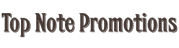 Top Note Promotions Logo